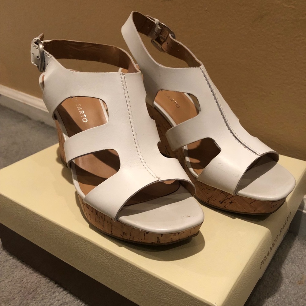 Franco Sarto Colletta Cork Wedge